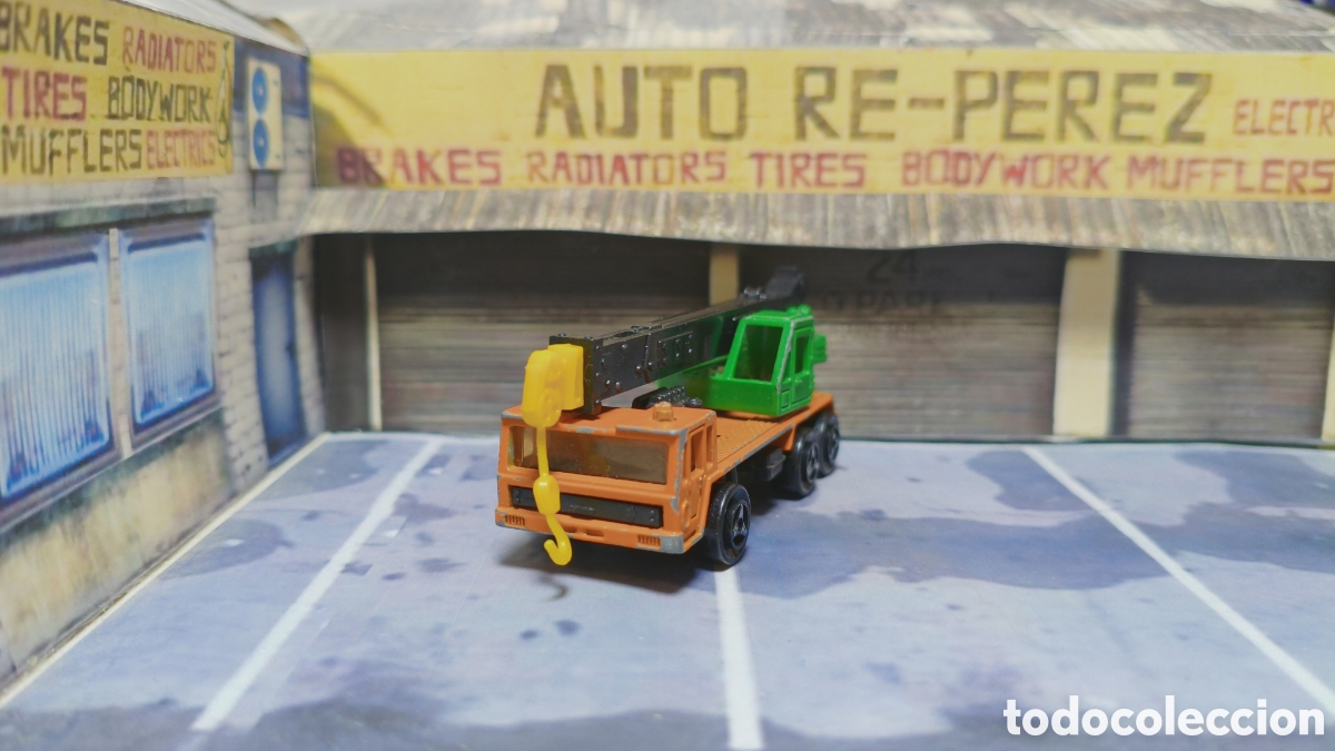 Coches a escala: MAJORETTE - Saviem Grue - Foto 1
