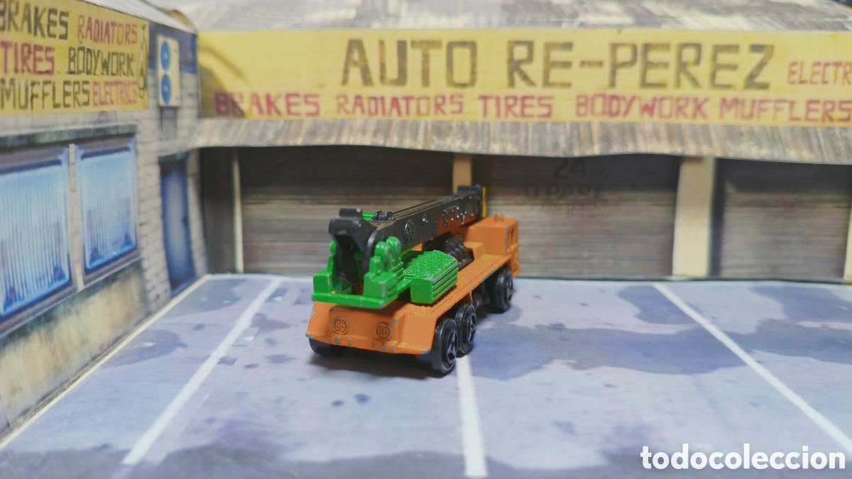 Coches a escala: MAJORETTE - Saviem Grue - Foto 2