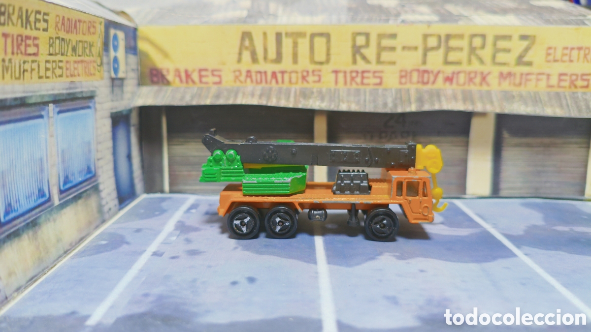 Coches a escala: MAJORETTE - Saviem Grue - Foto 4