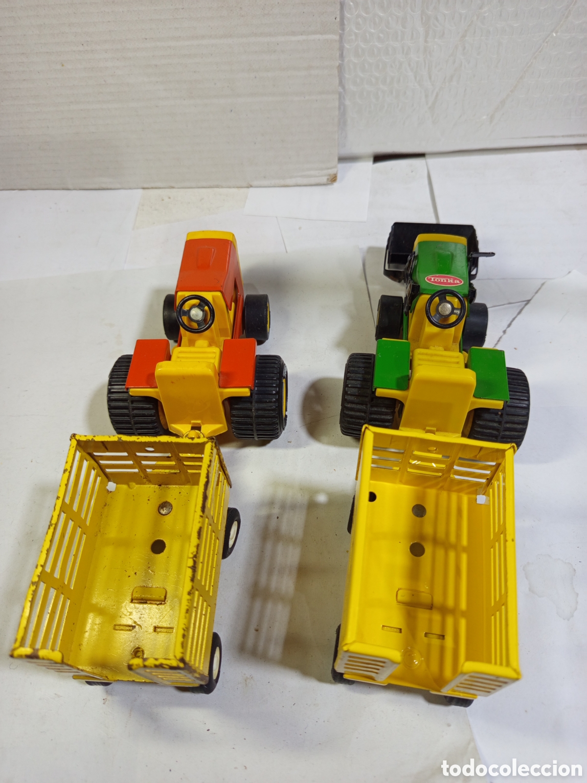 Coches a escala: Tractores con remolque de Tonka - Foto 3