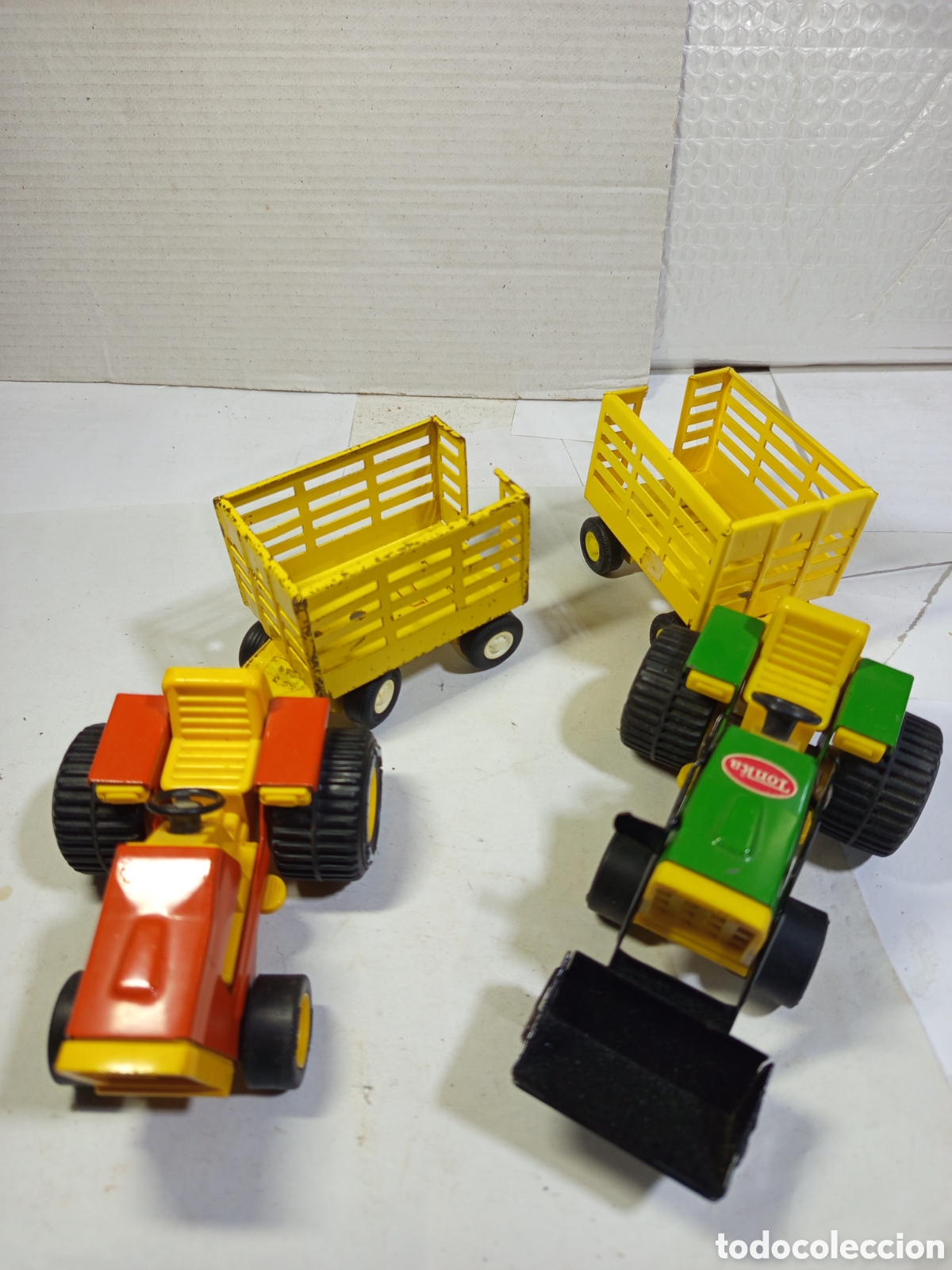 Coches a escala: Tractores con remolque de Tonka - Foto 1