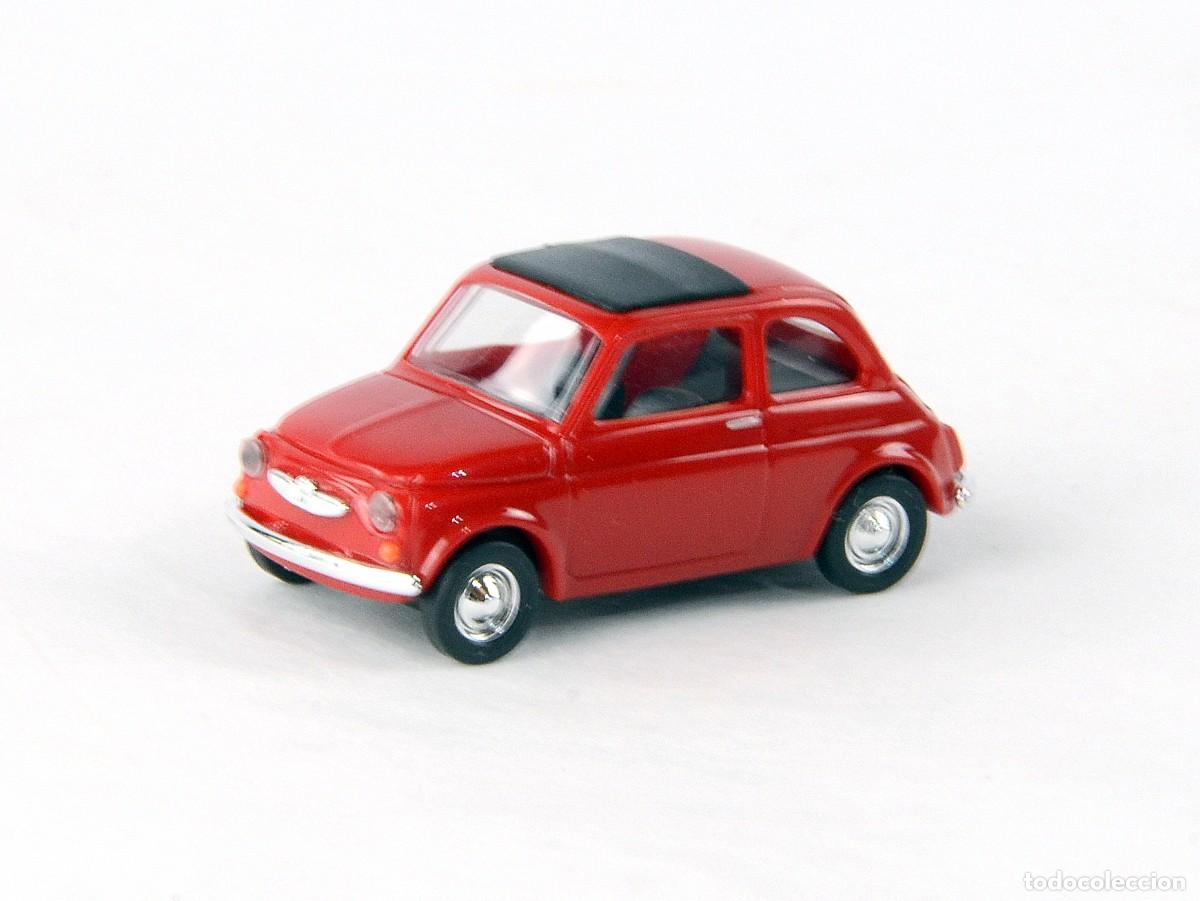 Coches a escala: Busch Escala 1:87 H0 Puch 500 Fiat Impecable con Caja