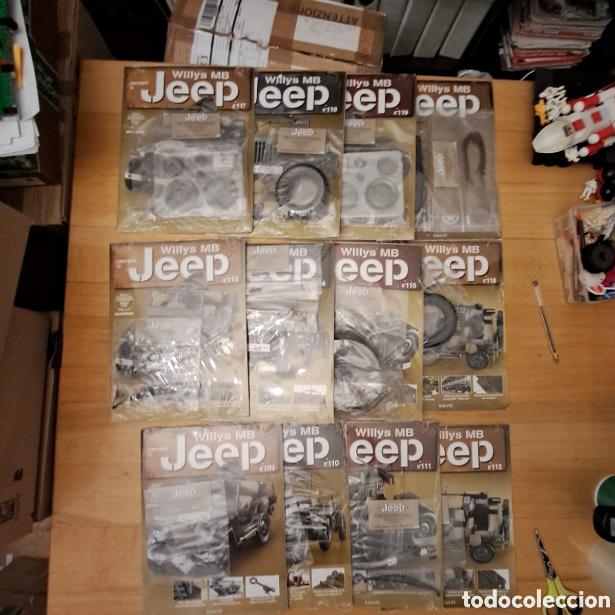 Coches a escala: SALVAT Construye tu Jeep Willys 1/8 - Foto 1