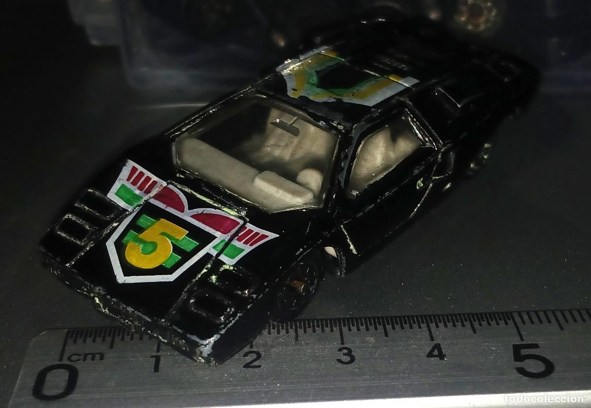Coches a escala: Lamborghini countach negro usado - Foto 2