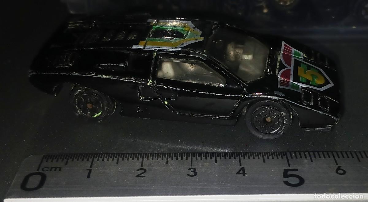 Coches a escala: Lamborghini countach negro usado - Foto 4