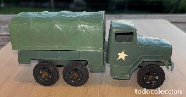 Modellautos: ANTIGUO CAMION MILTAR DE PLASTICO - 18CM X 6CM
