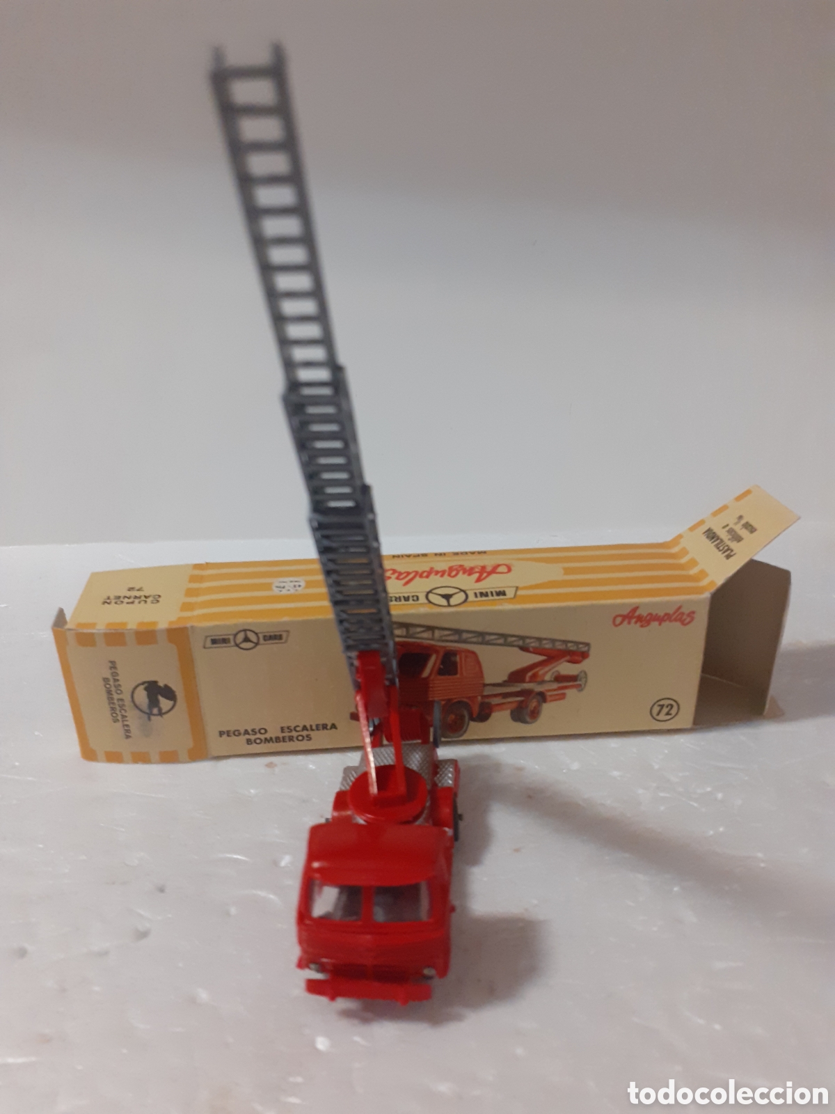 Coches a escala: ANGUPLAS MINICARS PEGASO BOMBEROS EN CAJA - Foto 3