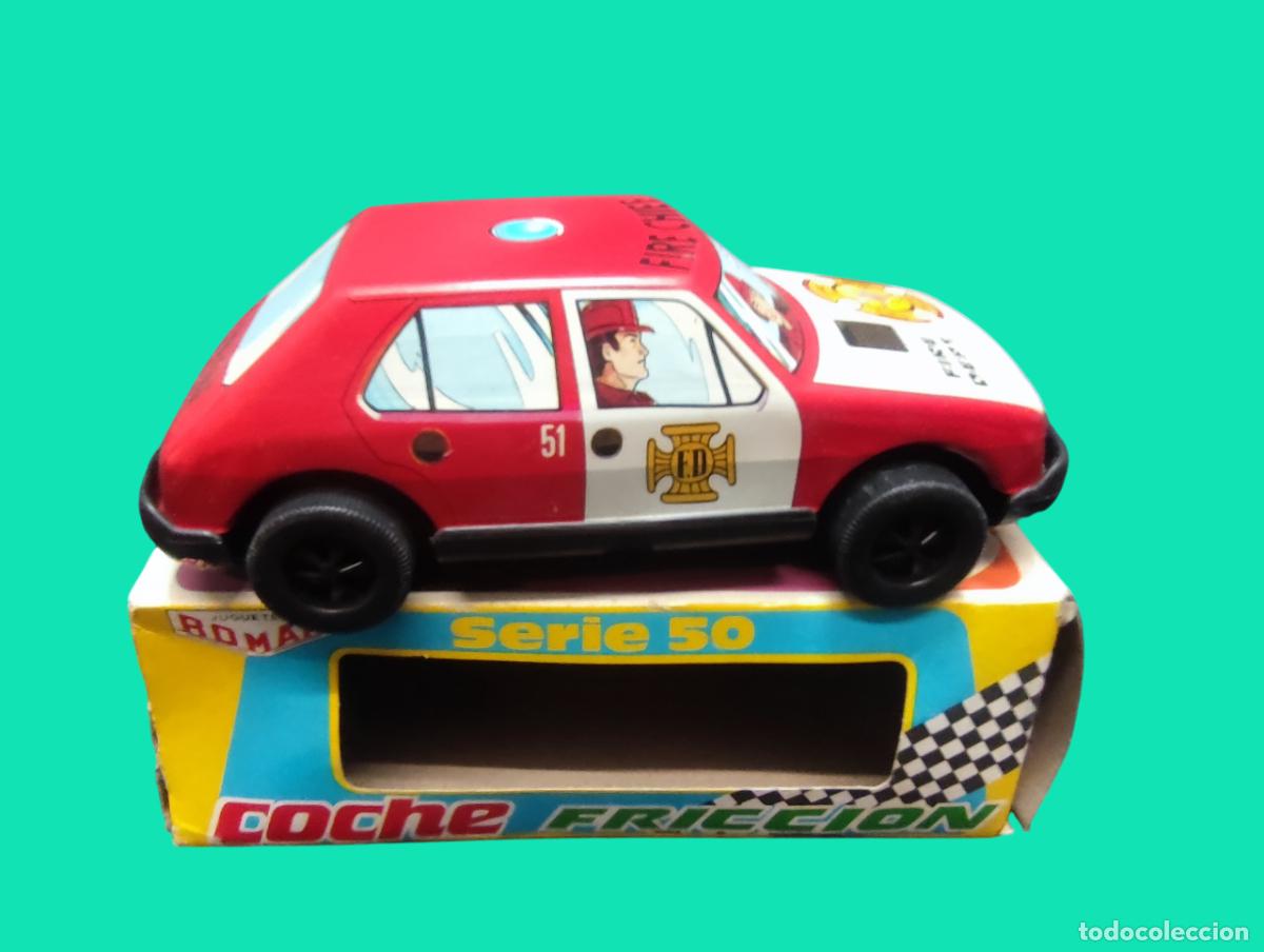 Coches a escala: Coche de bomberos serie 50 de Roman - Foto 1
