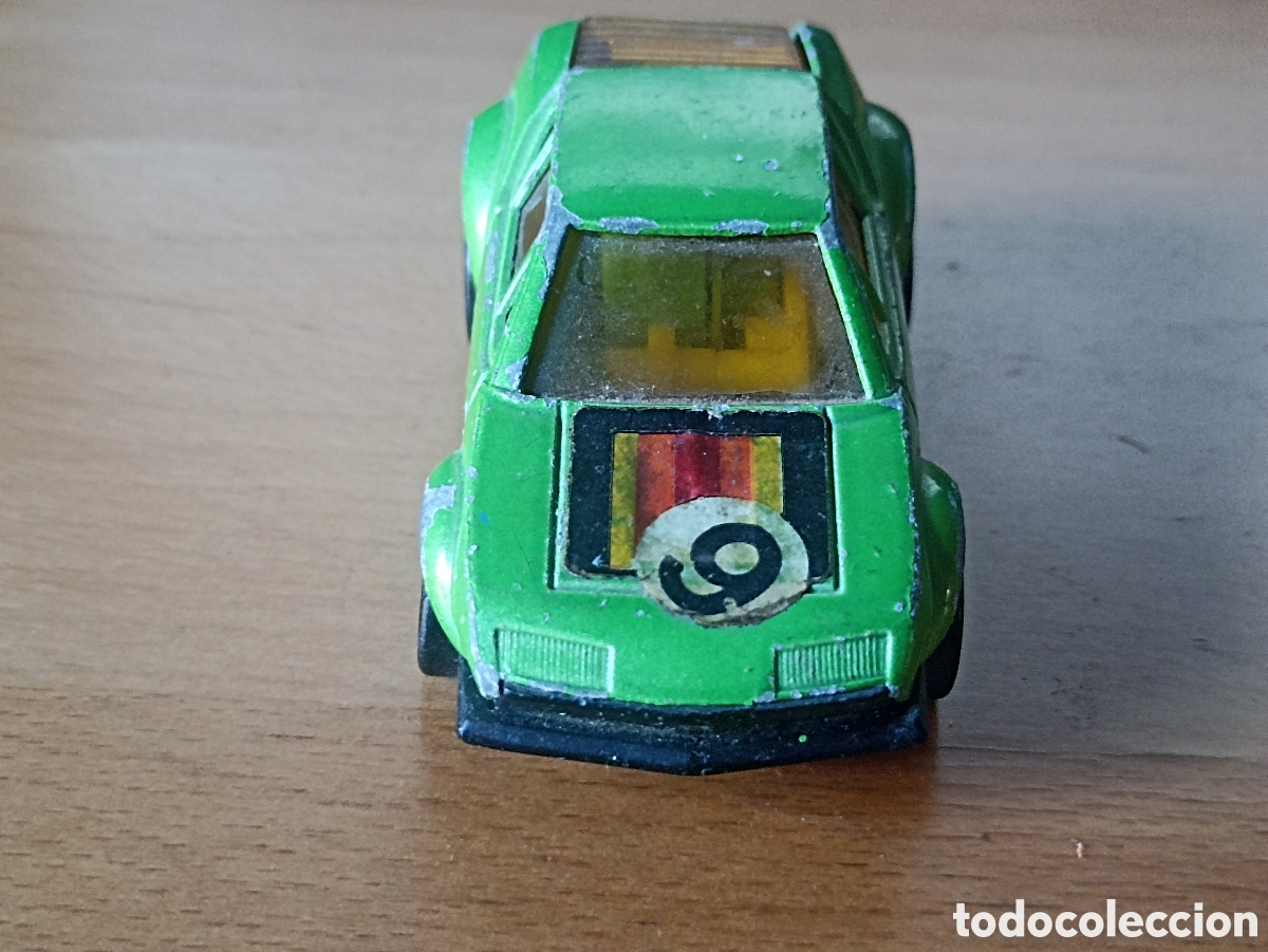 Coches a escala: Coche Majorette Renault Alpine verde - Foto 5