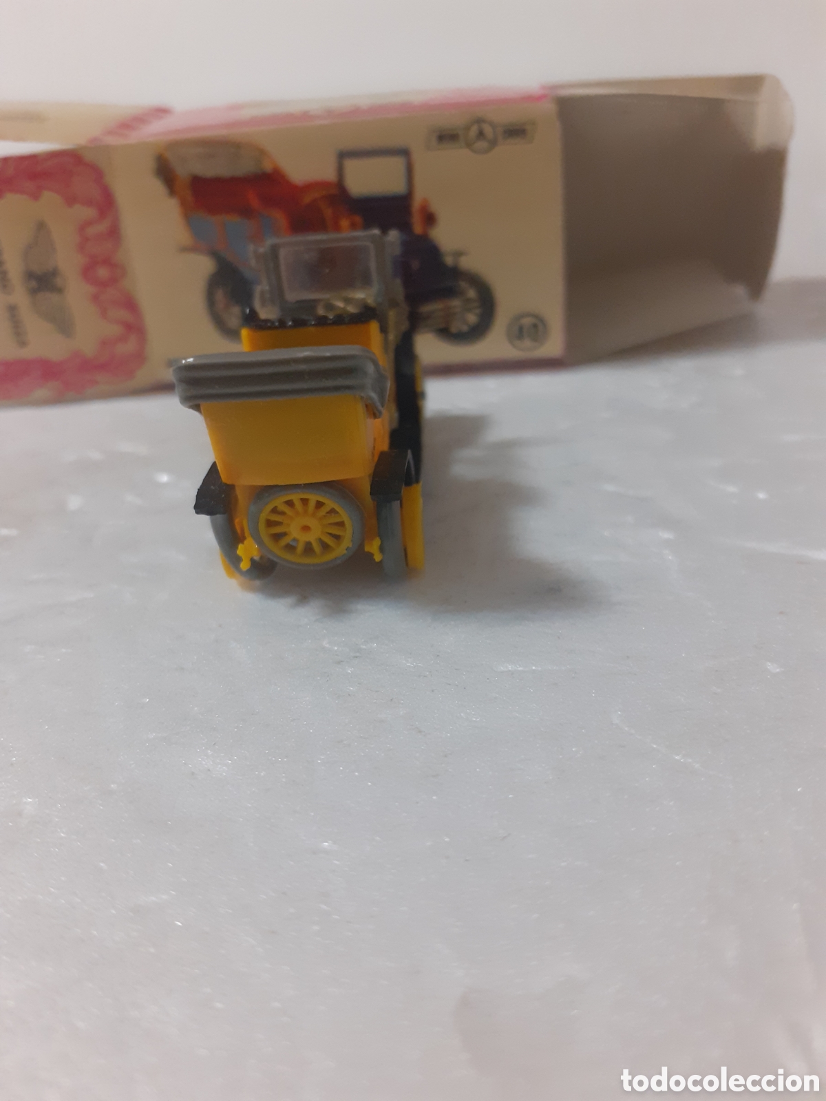 Coches a escala: ANGUPLAS MINICARS HISPANO SUIZA AMARILLO EN CAJA - Foto 4