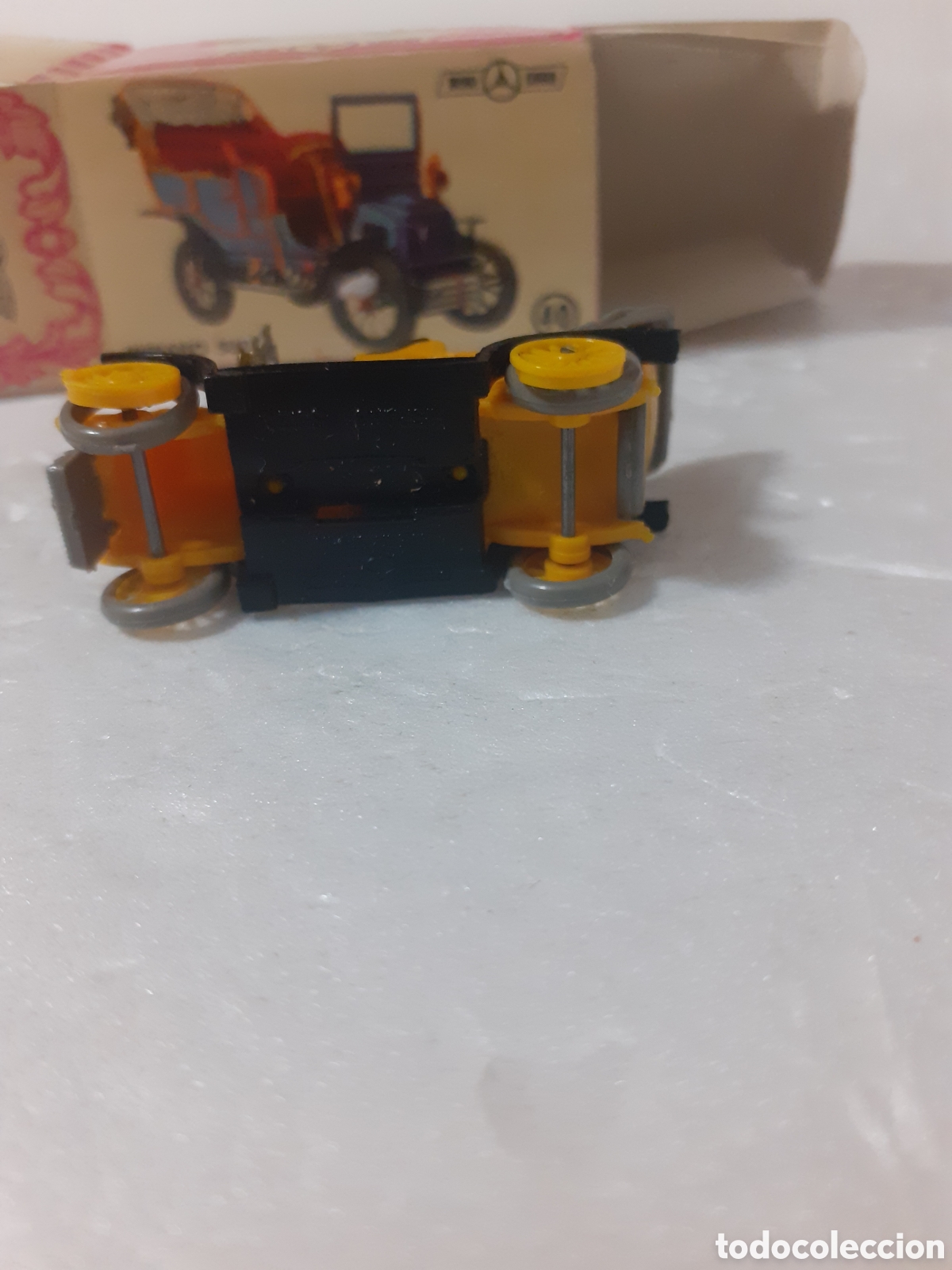Coches a escala: ANGUPLAS MINICARS HISPANO SUIZA AMARILLO EN CAJA - Foto 5