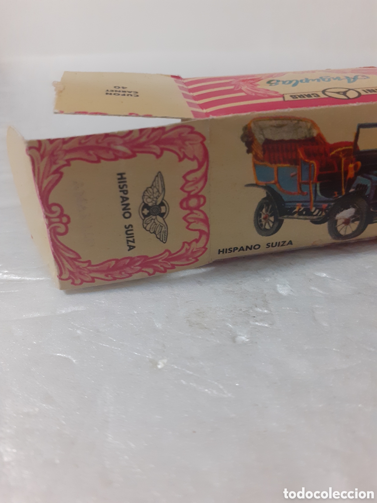 Coches a escala: ANGUPLAS MINICARS HISPANO SUIZA AMARILLO EN CAJA - Foto 6