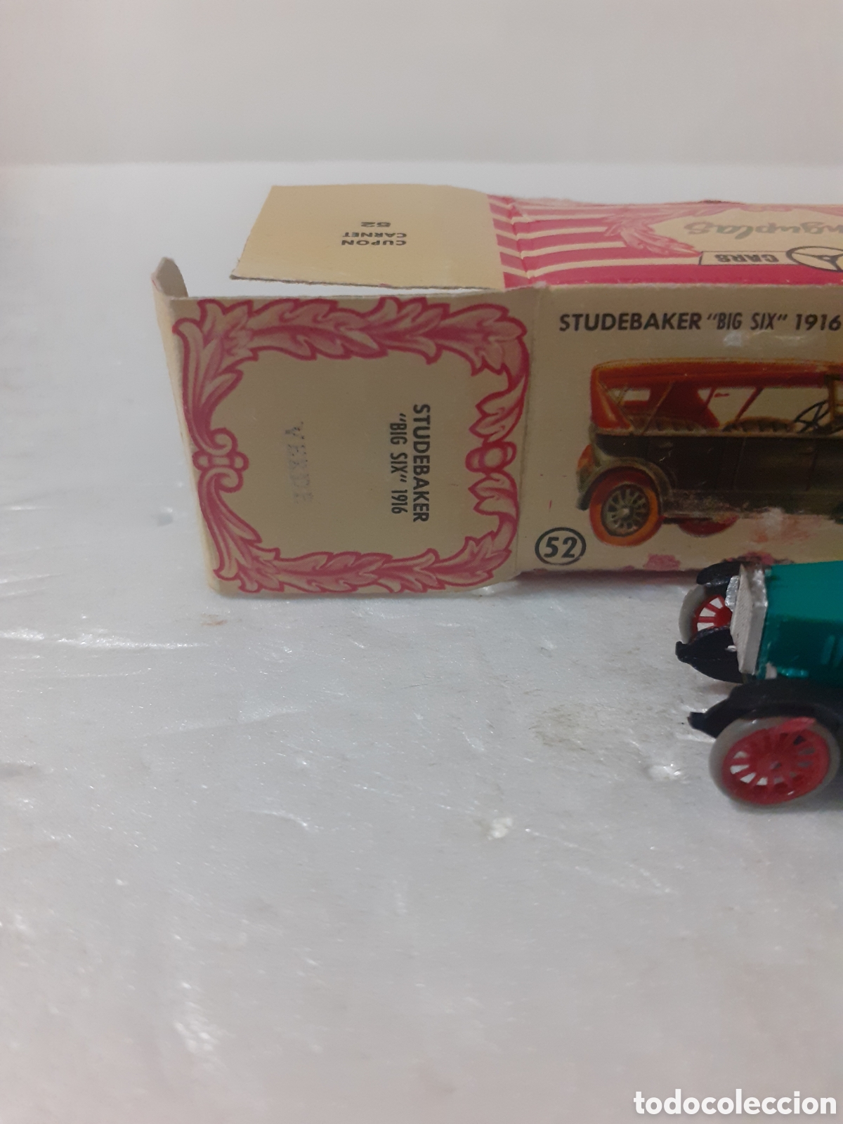 Coches a escala: ANGUPLAS MINICARS STUDEBAKER BIG SIX VERDE EN CAJA - Foto 2