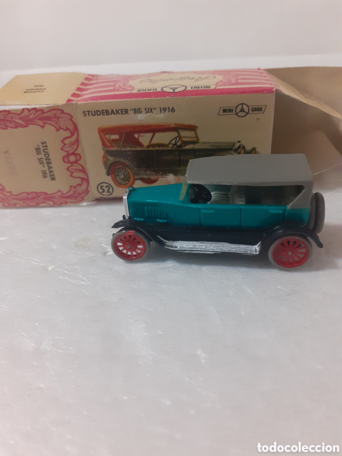Coches a escala: ANGUPLAS MINICARS STUDEBAKER BIG SIX VERDE EN CAJA - Foto 1