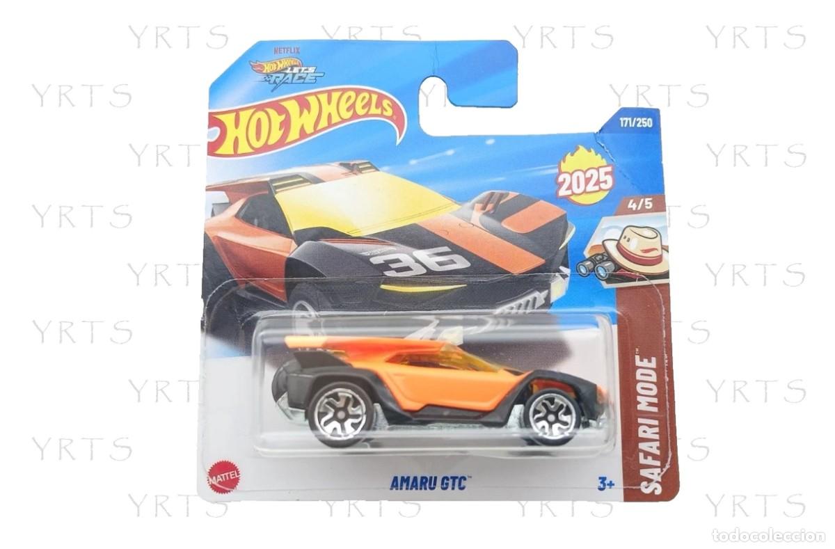 Coches a escala: Hot Wheels AMARU GTC Scale 1:64 Metal - Foto 1