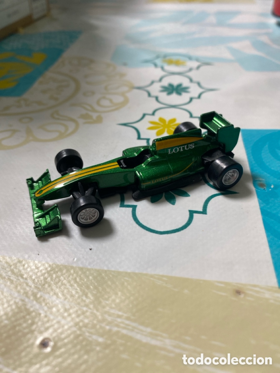 Coches a escala: Coche F&oacute;rmula 1 Lotus marca Welly