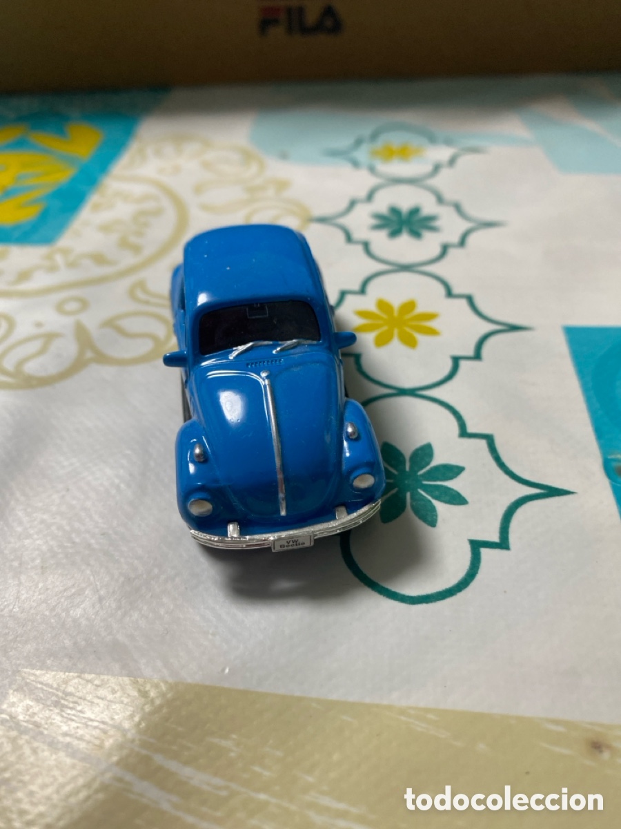 Coches a escala: Coche Wolkwagen Escarabajo marca Welly