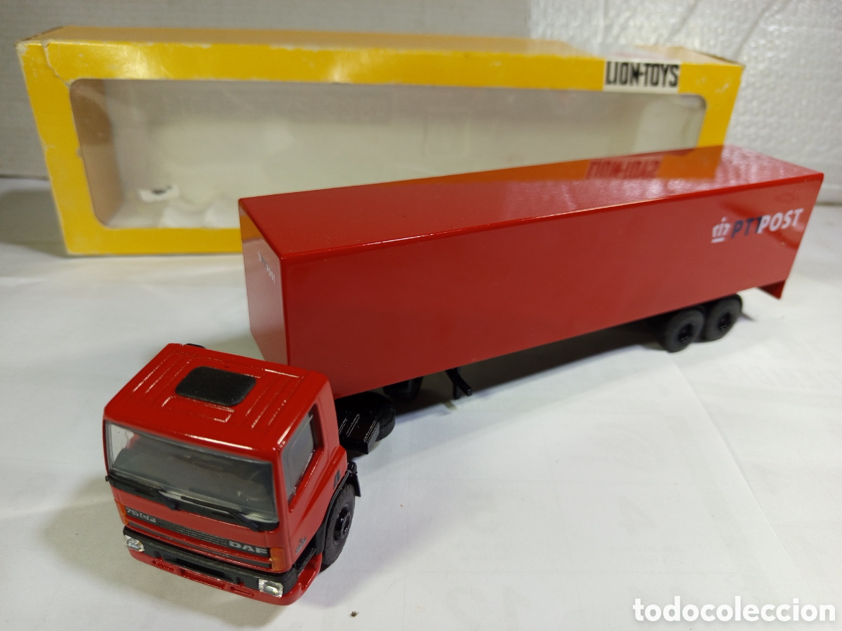 Coches a escala: Cami&oacute;n Daf 75CF Lion Toys - Foto 1
