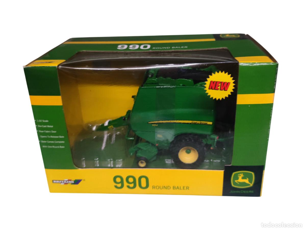 Coches a escala: 990 Round Baler Jhon Deere- Britains-w - Foto 1
