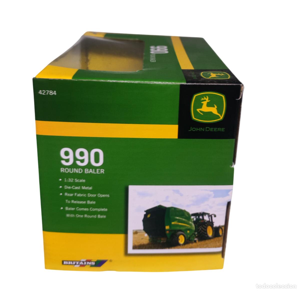 Coches a escala: 990 Round Baler Jhon Deere- Britains-w - Foto 3