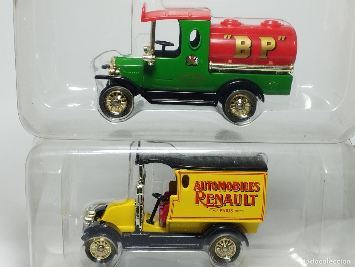 Coches a escala: LOTE 2 CAMION VAN RENAULT AUTOMOBILES FORD TANKER BP CORGI TOYS LLEDO 1,64-1,50 NUEVOS