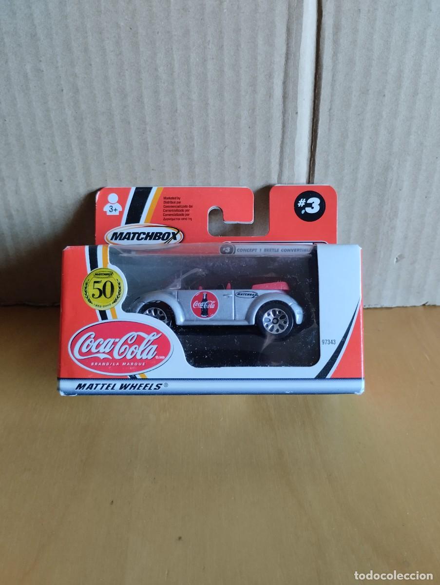 Coches a escala: MATCHBOX ----- COCA-COLA CONCEPT 1 BEETLE CONVERTIBLE - Foto 1