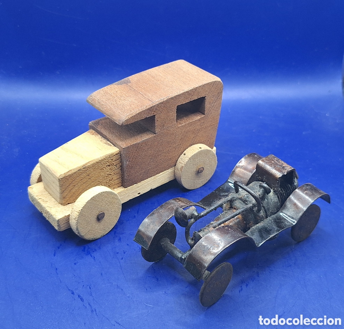 Coches a escala: Pareja de Coches Artesanales - Foto 1