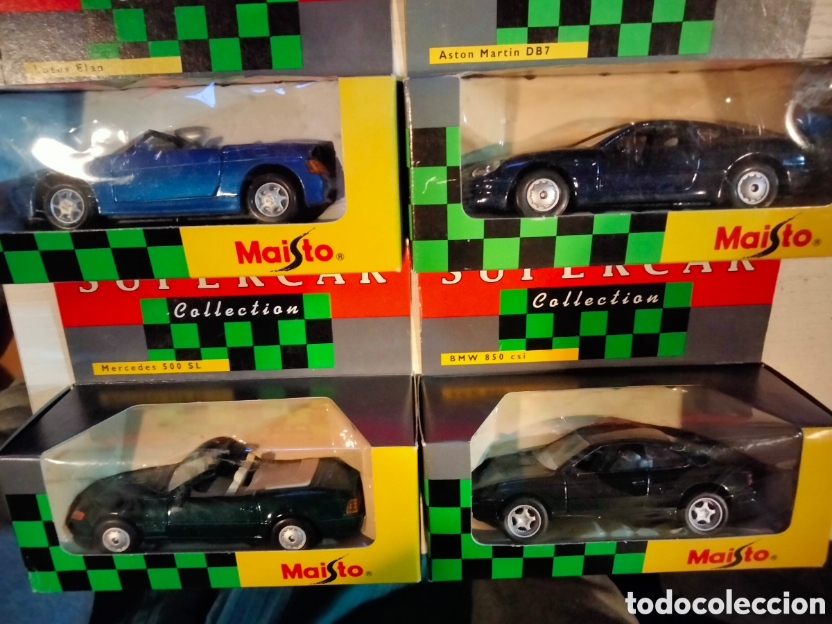 Coches a escala: Lote 8 coches Maisto Shell - Foto 3