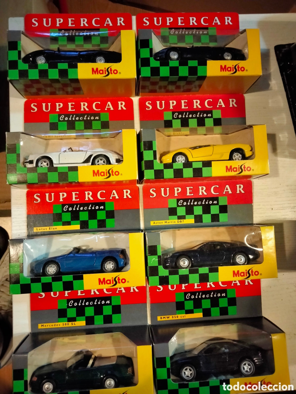 Coches a escala: Lote 8 coches Maisto Shell - Foto 1