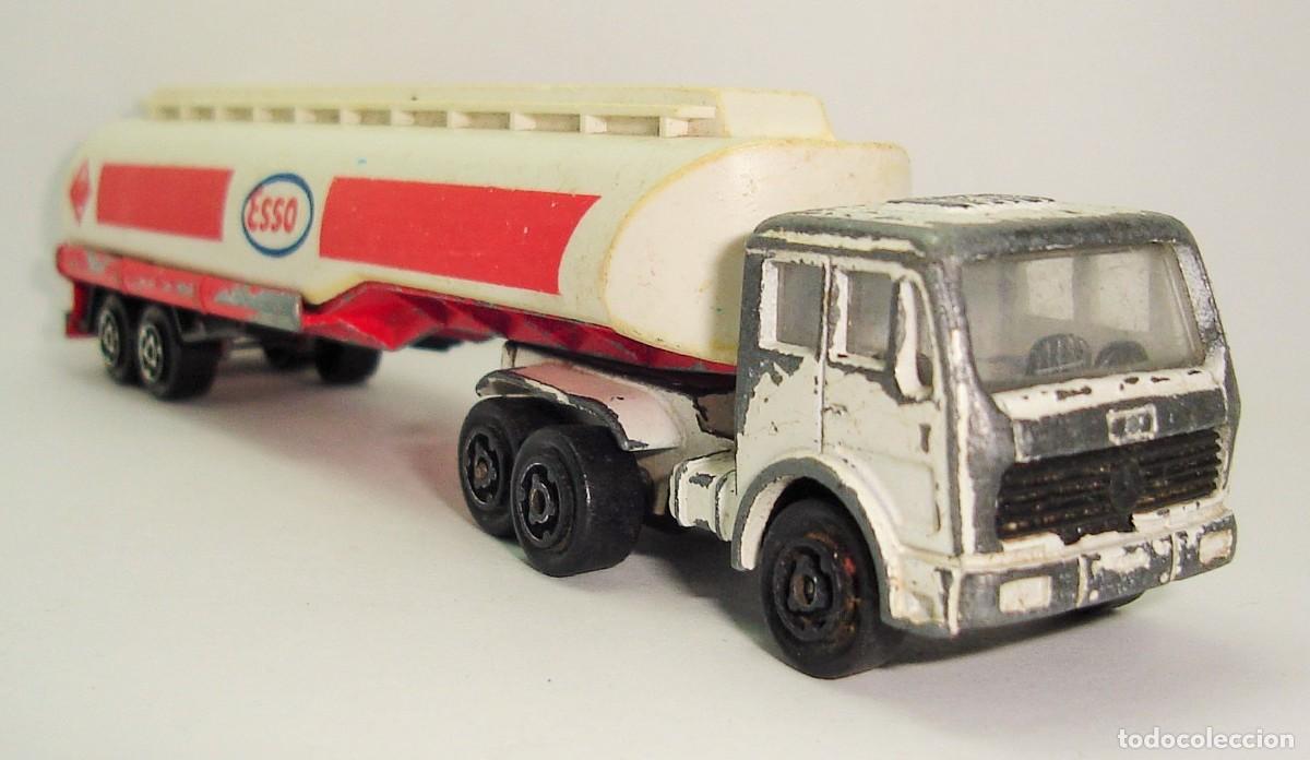 Camion Citerne Majorette - Jouet Occasion - Modèle Esso