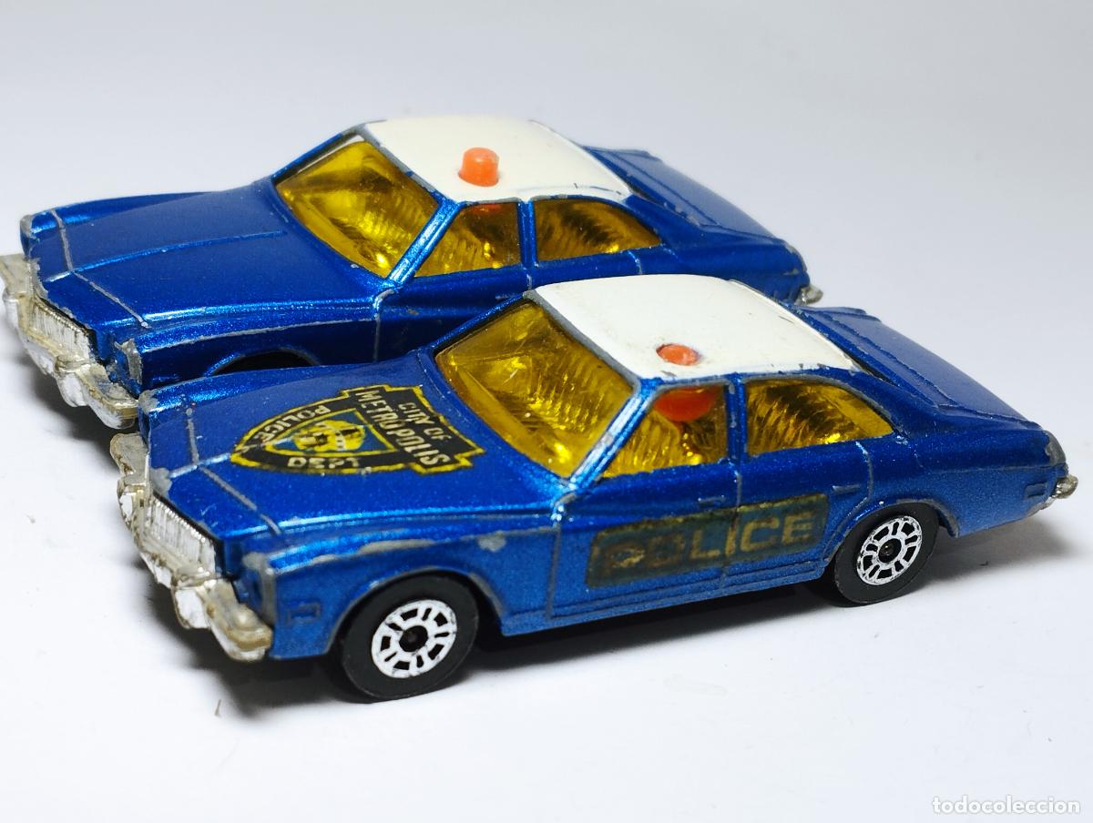 Carros em escala: LOTE 2 COCHES BUICK REGAL POLICIA KOJAK DE CORGI JUNIORS 1,64