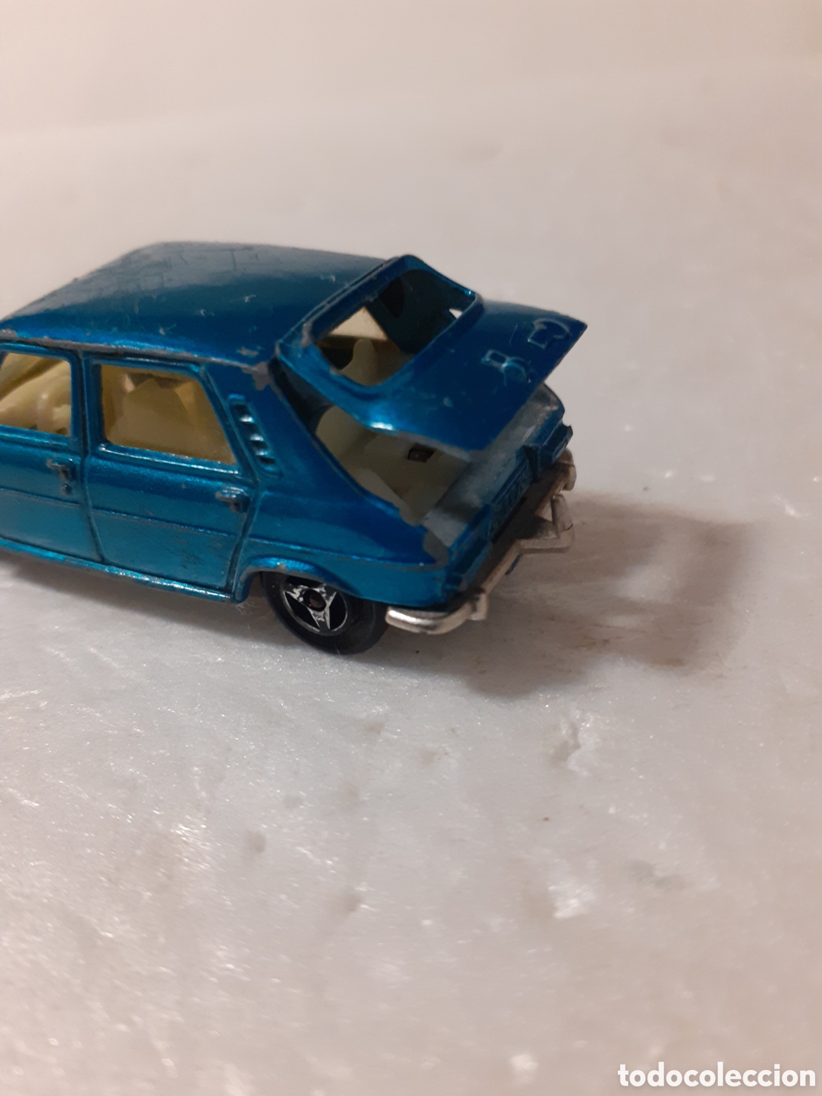 Coches a escala: MAJORETTE SIMCA 1200 1100 REF 254 AZUL - Foto 6