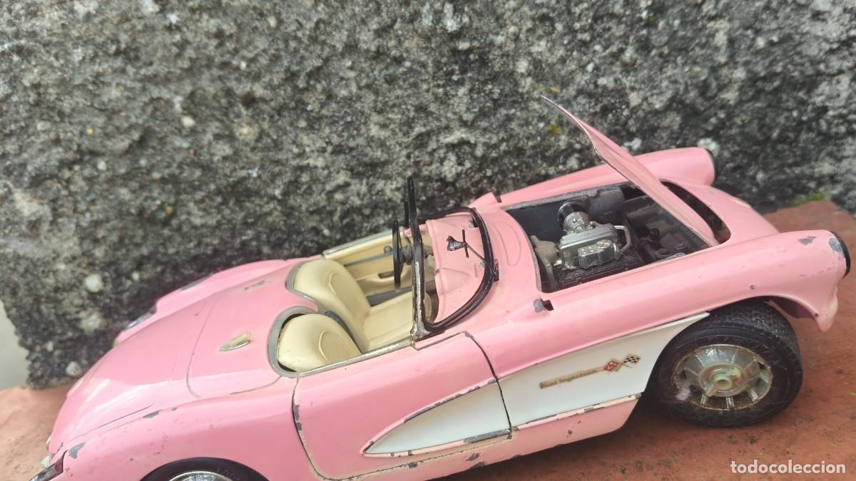 Coches a escala: Corvette 1957 burago 25 cm - Foto 3
