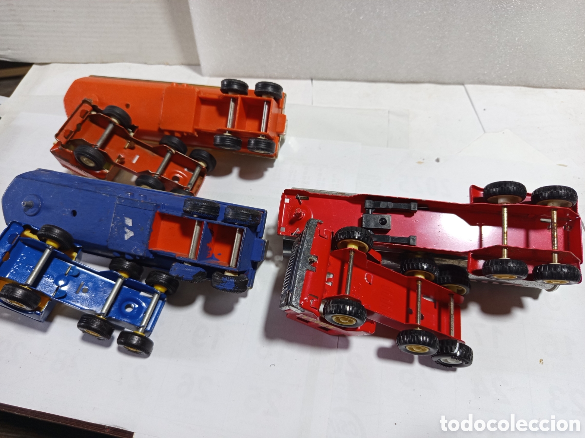 Coches a escala: 2 camiones cisterna Tonka - Foto 5