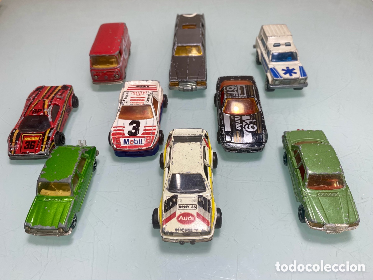 Coches a escala: Loche coches Majorette a&ntilde;os 80