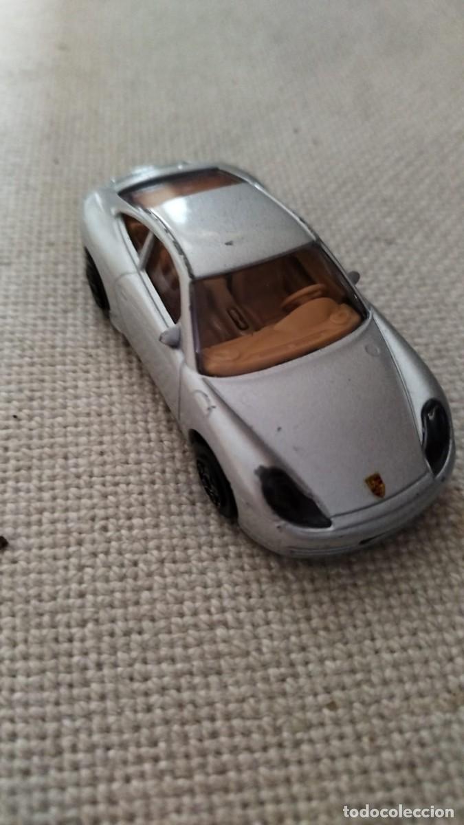 Coches a escala: porsche burago gris tal como se ve - Foto 1