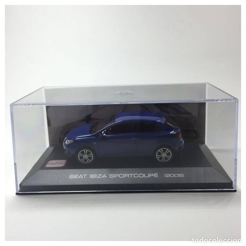 Voitures &agrave; l'&eacute;chelle: SEAT IBIZA SPORTCOUP&Eacute; (2008) 8423 GFC (AZUL) ALTAYA IXO ESCALA 1:43 CON CAJA
