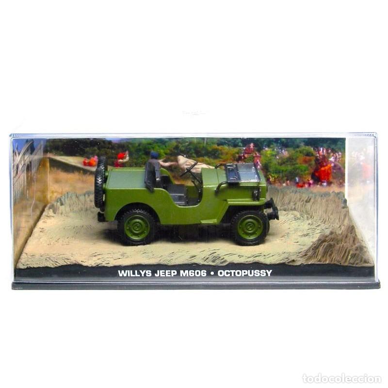 Voitures &agrave; l'&eacute;chelle: EAGLEMOSS 1/43 scale BOND IN MOTION: WILLYS JEEP M606 - 1953 James Bond &rdquo;Octopussy&rdquo; (JBOND46)