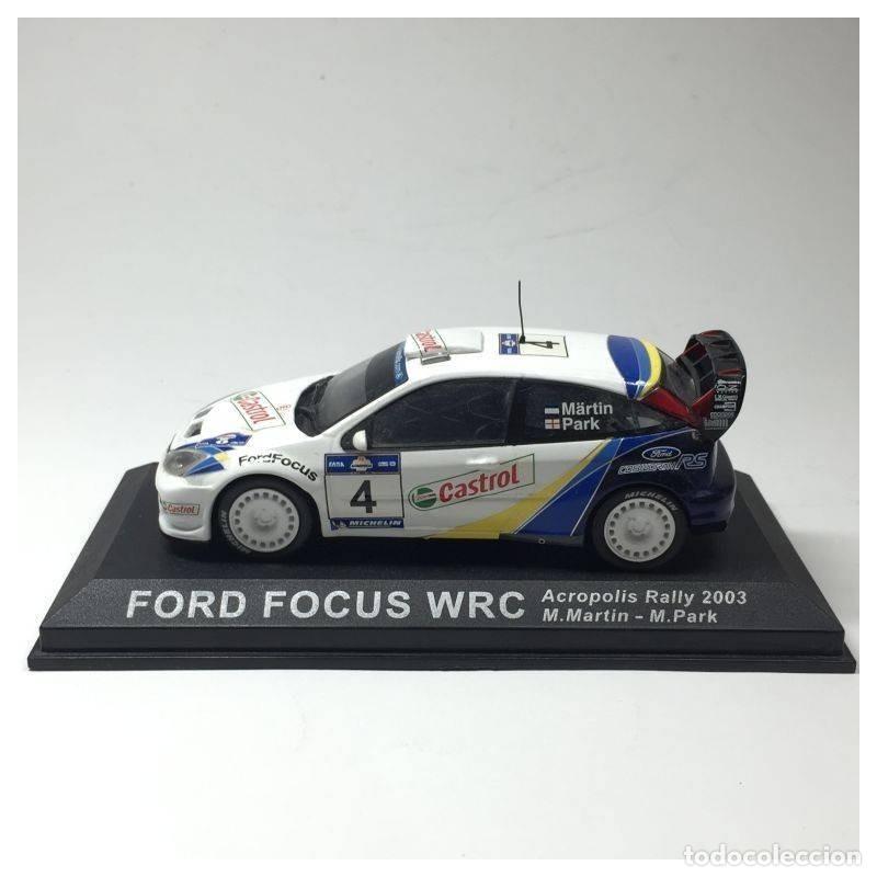 Coches a escala: FORD FOCUS WRC Acropolis Rally 2003 &rdquo;CASTROL&rdquo; M.Martin-M.Park. IXO MODELS 1:43 (RAM117)