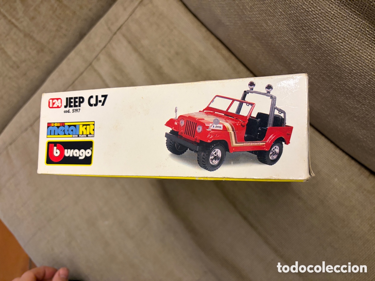 Coches a escala: Jeep CJ-7 cod. 5197 burago a terminar de montar - Foto 4
