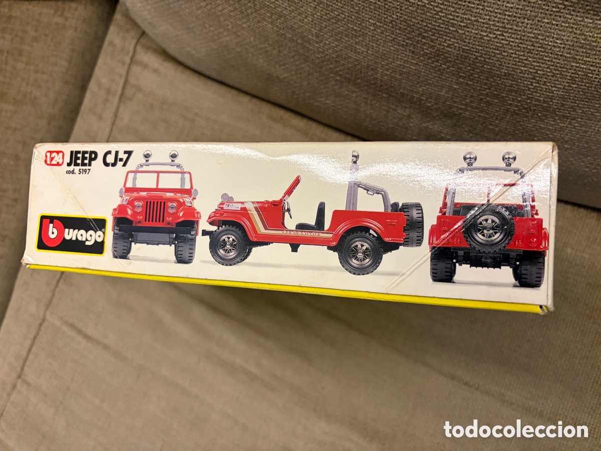 Coches a escala: Jeep CJ-7 cod. 5197 burago a terminar de montar - Foto 5
