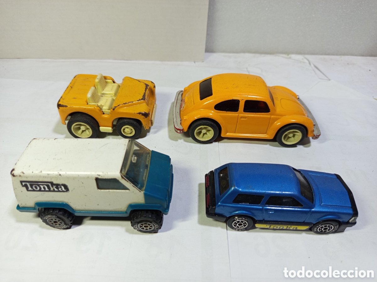 Coches a escala: 4 veh&iacute;culos marca Tonka - Foto 3