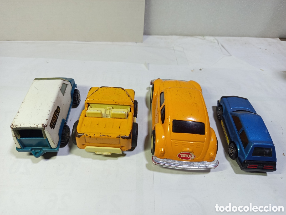 Coches a escala: 4 veh&iacute;culos marca Tonka - Foto 4