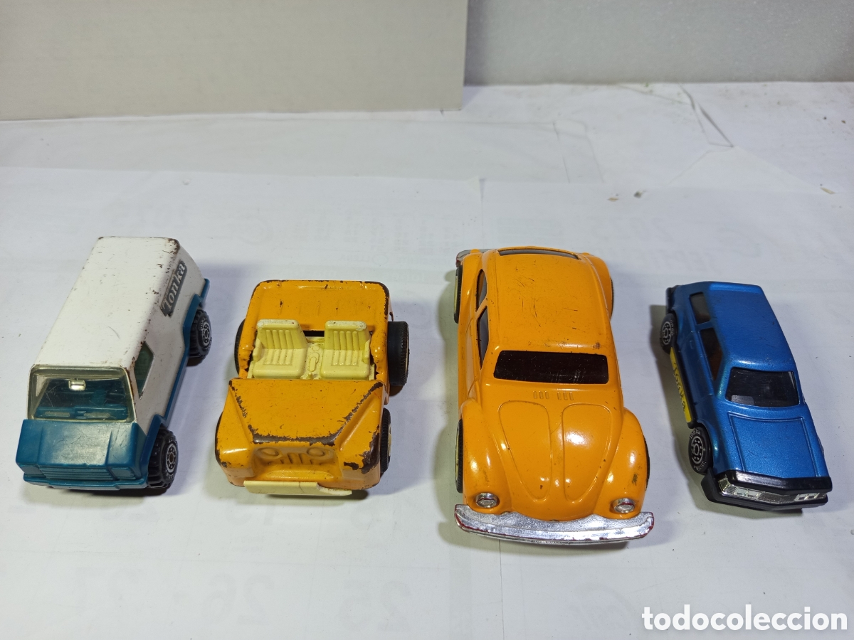 Coches a escala: 4 veh&iacute;culos marca Tonka - Foto 1