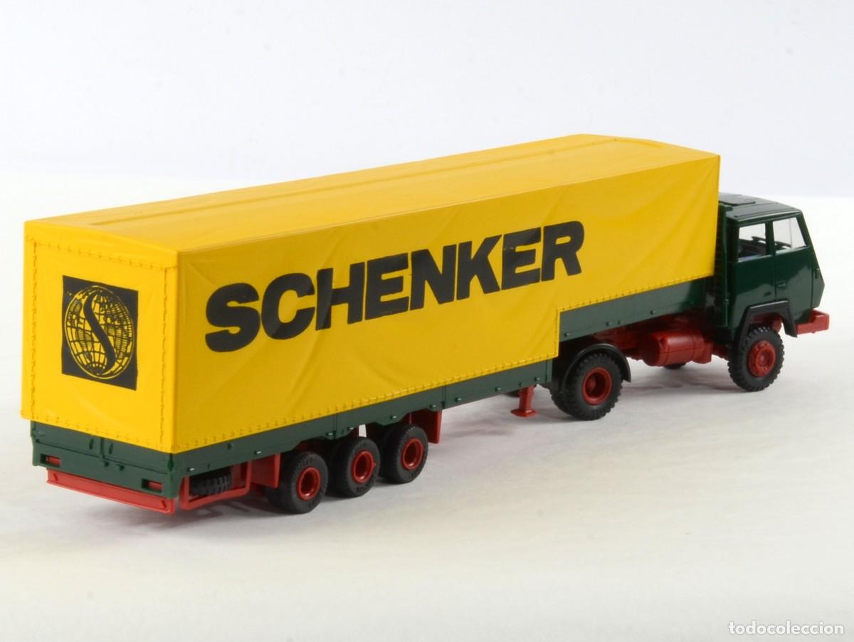 Coches a escala: Roco Escala 1:87 H0 1576 Cami&oacute;n Articulado Jumbo Steyr 91 Schenker