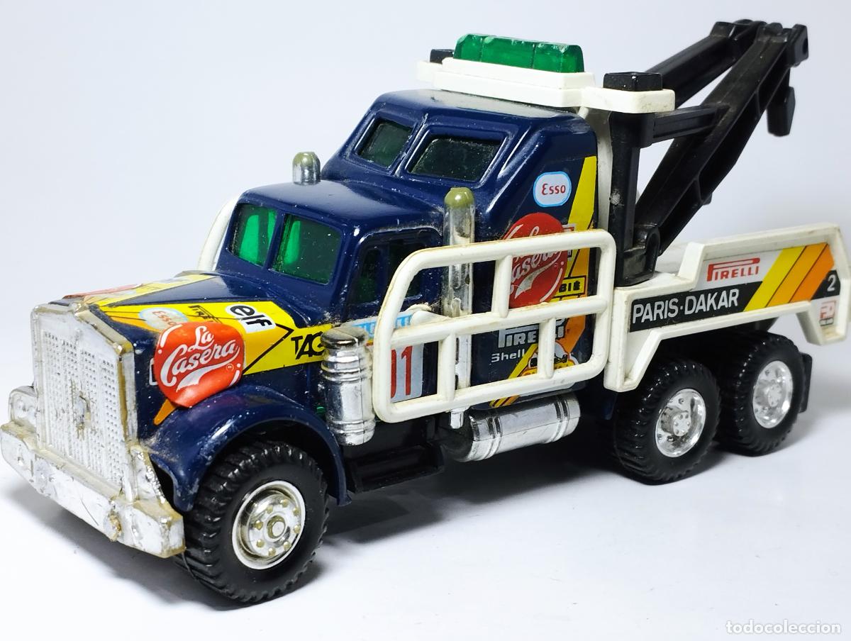 Coches a escala: GUISVAL CAMION KENWORTH GRUA PARIS DAKAR SERIE PANTHER ESCORPION ESCALA 1,53