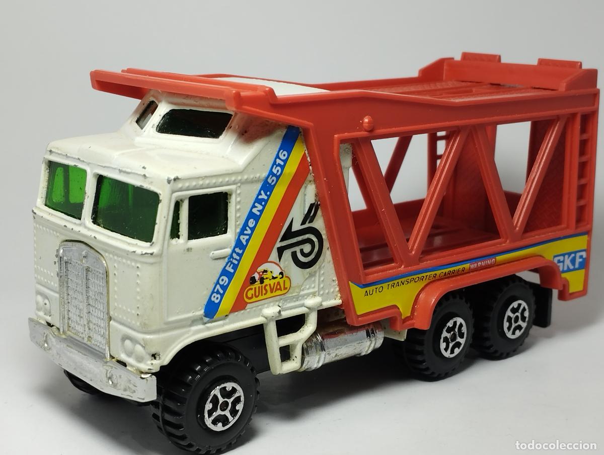 Coches a escala: GUISVAL CAMION KENWORTH PORTACOCHES SERIE PANTHER ESCORPION ESCALA 1,53 BUEN ESTADO