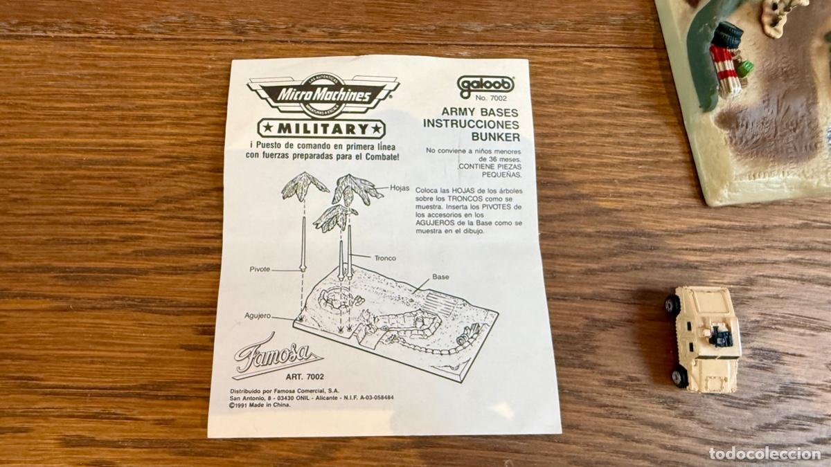 Coches a escala: Micro Machines Bases Militares Bunker - Foto 4