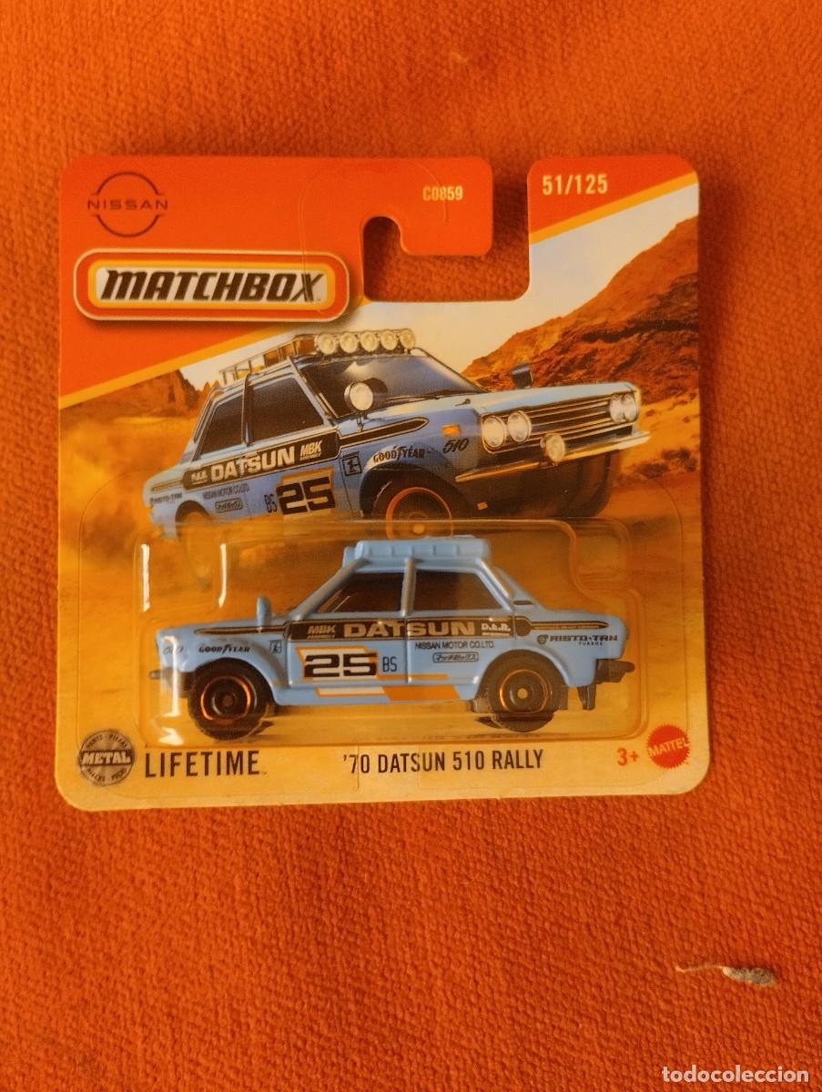 Coches a escala: Matchbox datsun 510 rally - Foto 1