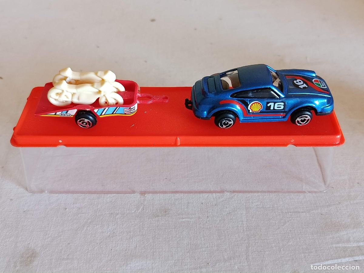 Coches a escala: Lote 3 coches gisima con remolque - Foto 3